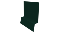 Планка стартовая фальц 135x30x55 мм, 6005 зеленый мох глянцевый