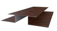 Планка стыковочная сложная Блок-хаус 110x2000 мм, Дуб Кельтик 3D