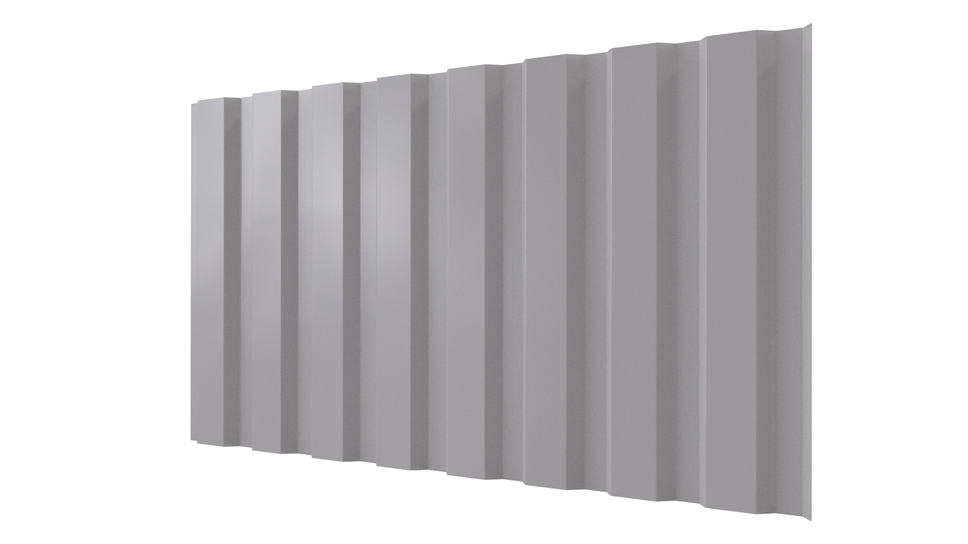 Профнастил С20A 1150/1100x0,5 мм, 7047 телегрей 4 глянцевый