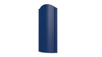 Штакетник Европланка 126x0,4 мм, 5005 сигнальный синий глянцевый