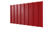 Профнастил С20B 1150/1100x0,3 мм, 3020 транспортный красный глянцевый