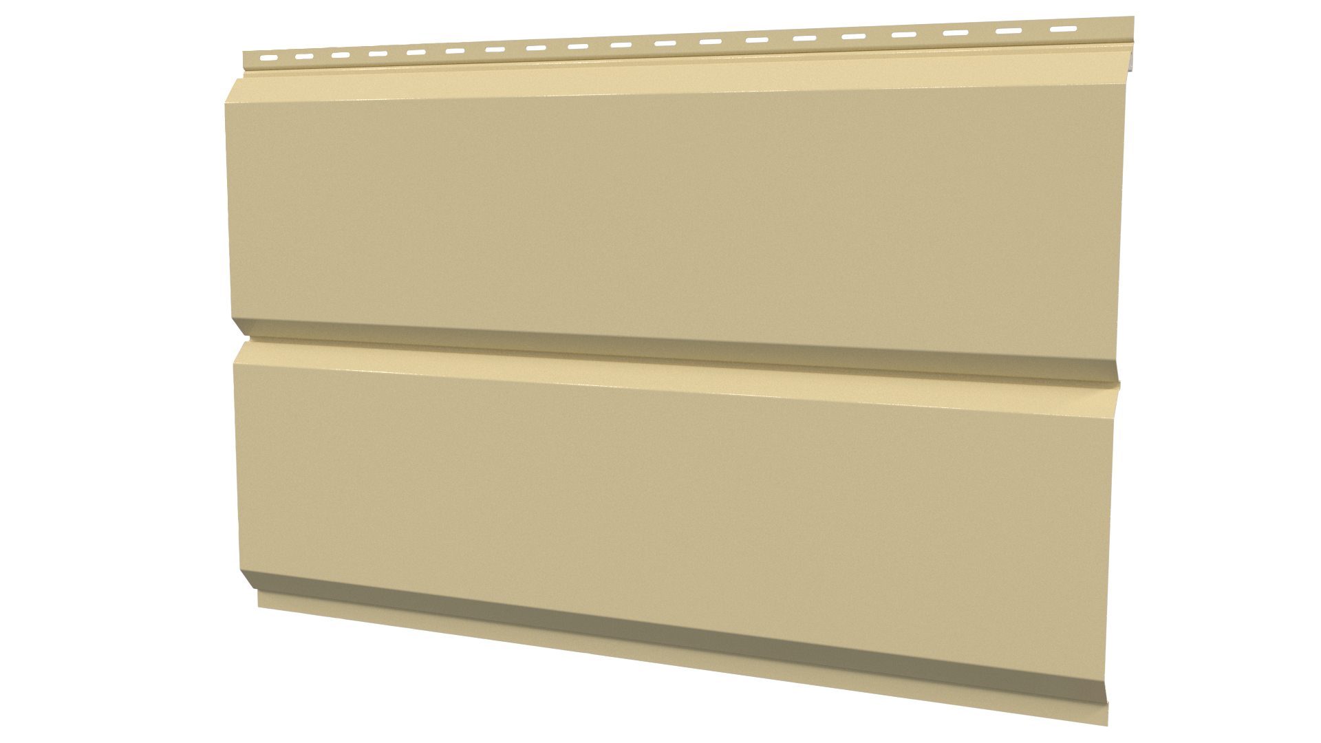 Л-брус 264/240x0,4 мм, 1014 слоновая кость глянцевый