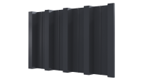 Профнастил Н60 902/845x0,5 мм, 7024 графитовый серый PUR Pruf