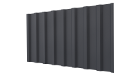Профнастил С20B 1150/1100x0,45 мм, 7024 графитовый серый матовый