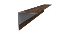 Планка угла наружного 30x30x2000 мм, Дуб Локарно 3D