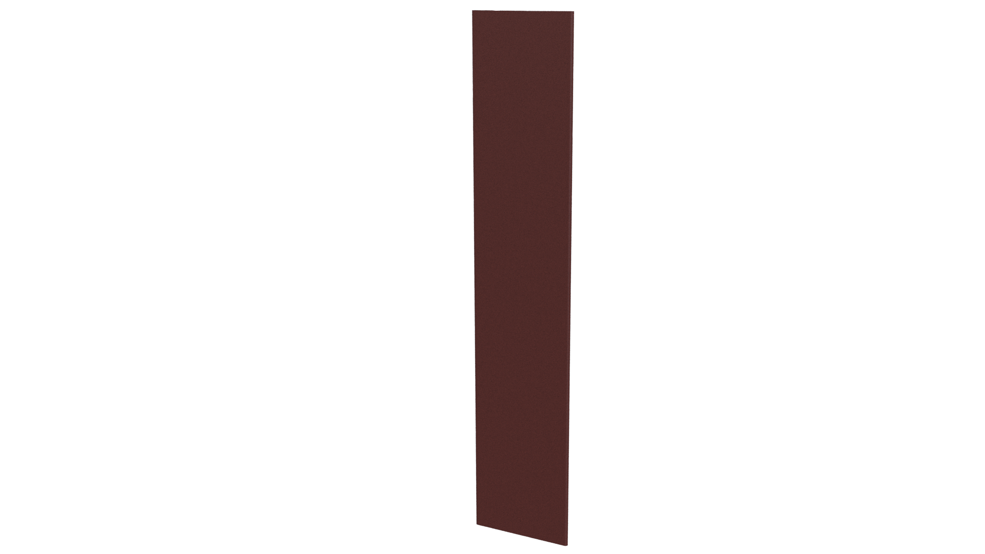 Крепежная планка 10x40x10 мм, 3009 оксид красный матовый