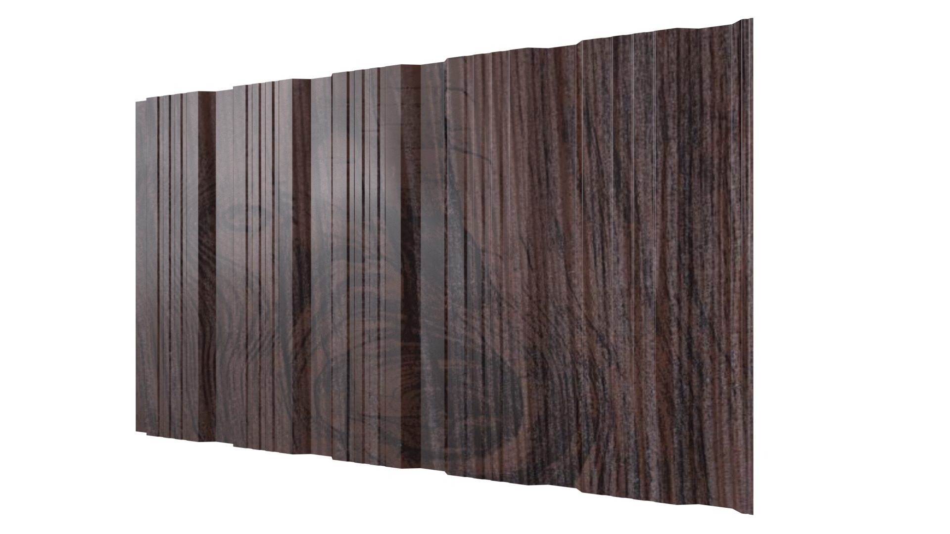 Профнастил К20 1195/1130x0,45 мм, Морёный дуб 3D