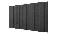 Профнастил К20 1185/1120x0,45 мм, Картэн тёмный