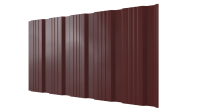 Профнастил К20 1185/1120x0,4 мм эконом, 3009 оксид красный глянцевый