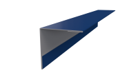 Планка угла наружного 50x50x2000 мм, 5005 сигнальный синий глянцевый