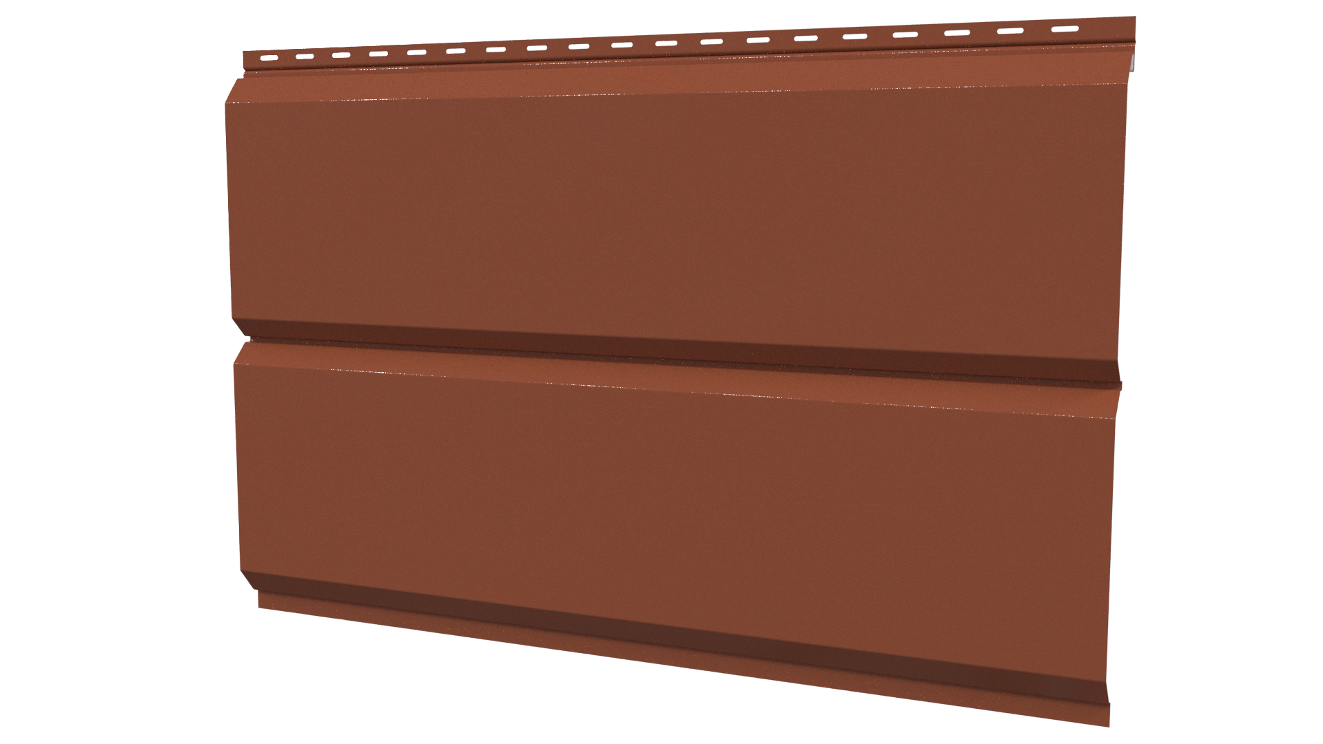Л-брус 264/240x0,4 мм, 8004 медно-коричневый глянцевый