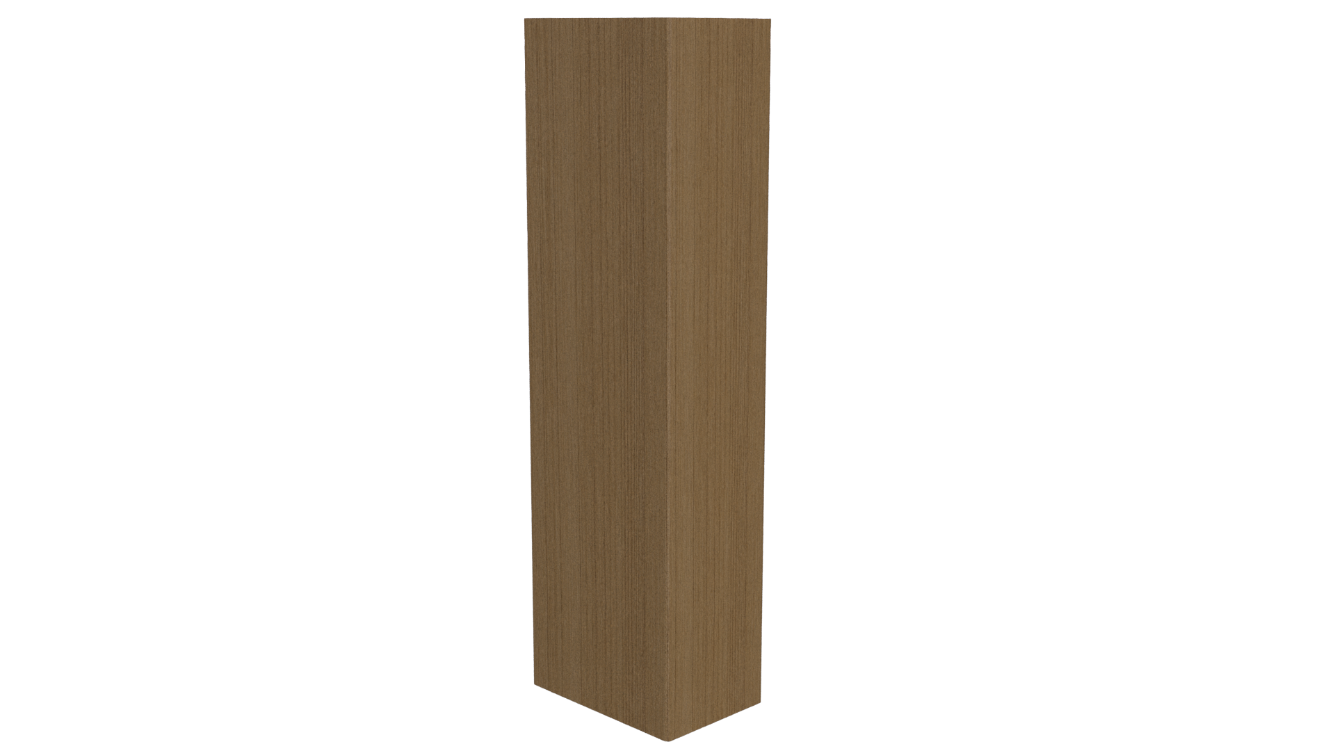 Стойка 40x60x40 мм, Орех 3D
