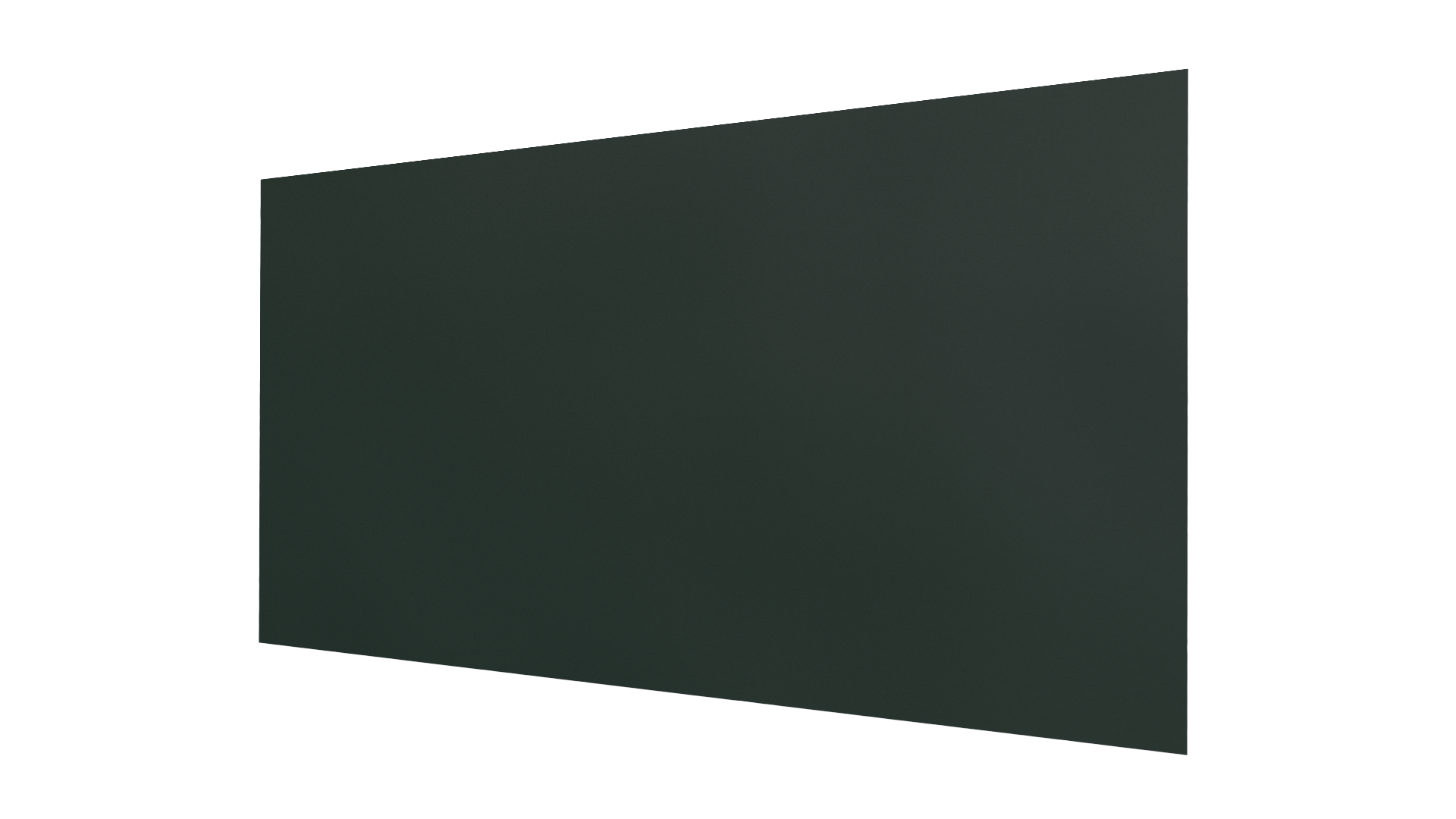 Плоский лист 1250x0,5 мм, 6009 пихтовый зелёный матовый
