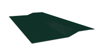 Планка крепёжная фальц 50x17x29 мм, 6005 зеленый мох глянцевый