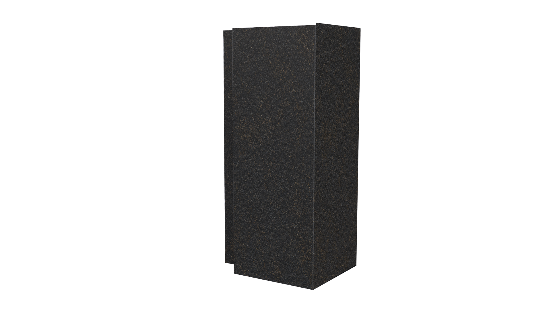 Планка угла наружного сложная Блок-хаус 110x110x2000 мм, Картэн тёмный