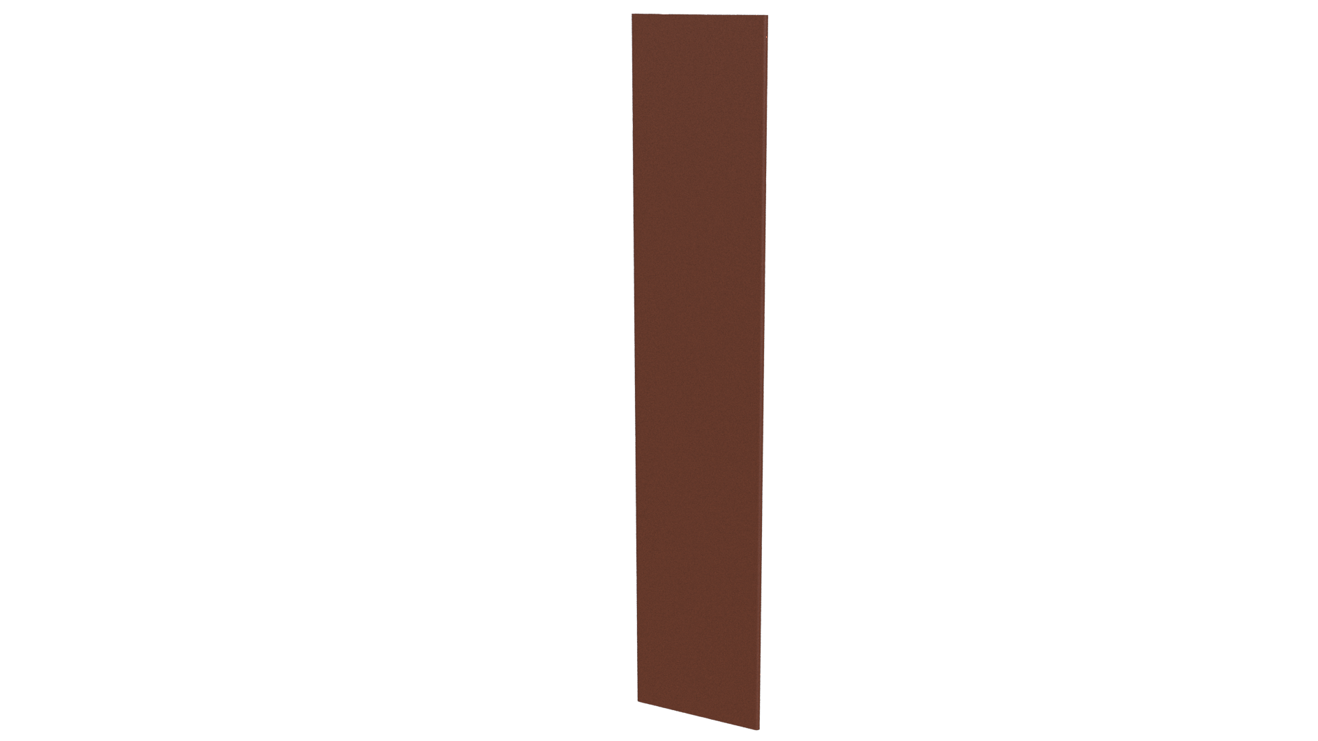Крепежная планка 10x40x10 мм, 8004 медно-коричневый матовый