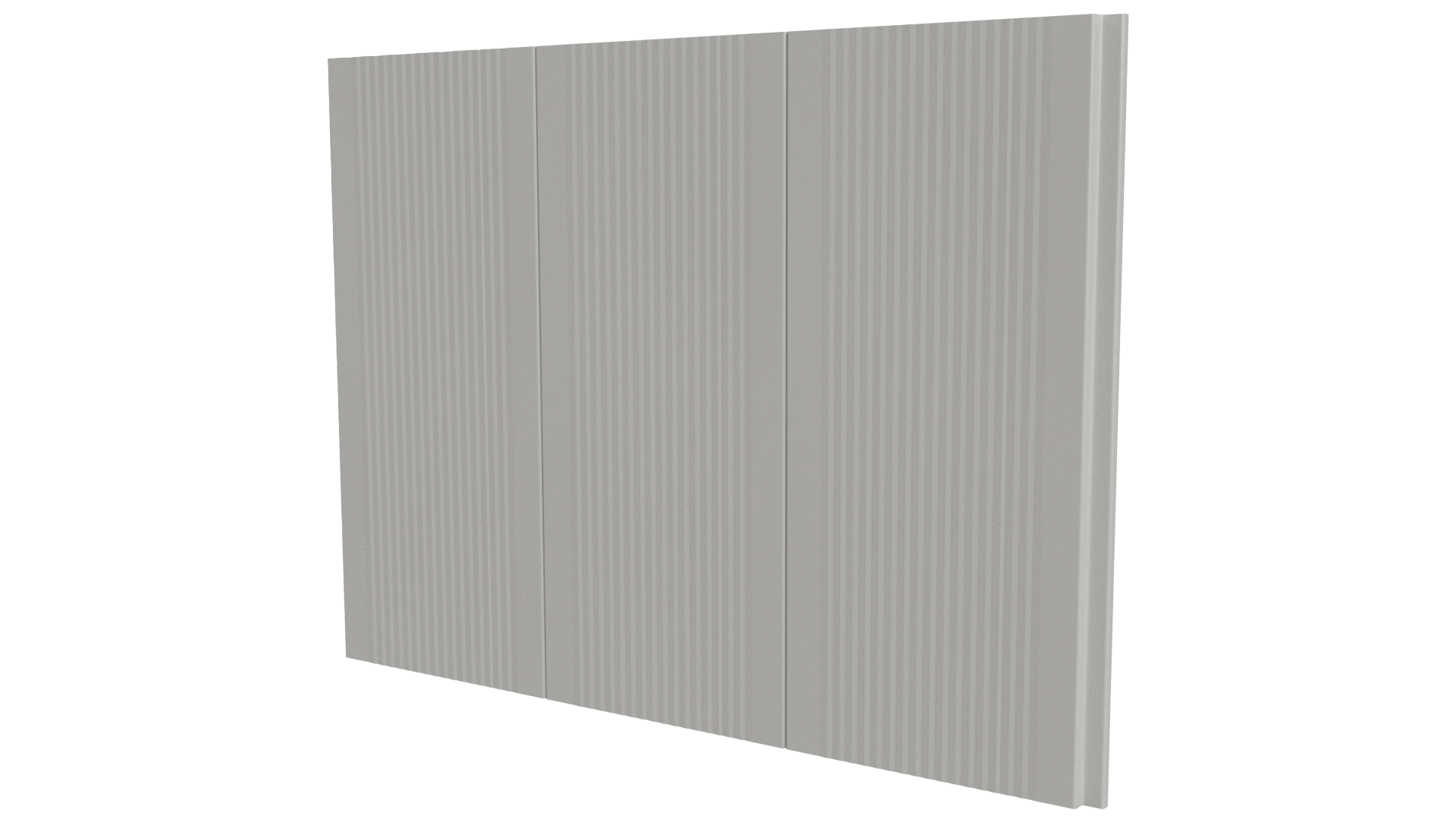 Лайн Про Гофр 200/176x0,5 мм, 9002 светло-серый глянцевый