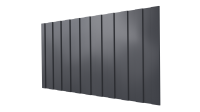 Профнастил С8 1200/1150x0,5 мм, 7024 графитовый серый PUR Pruf