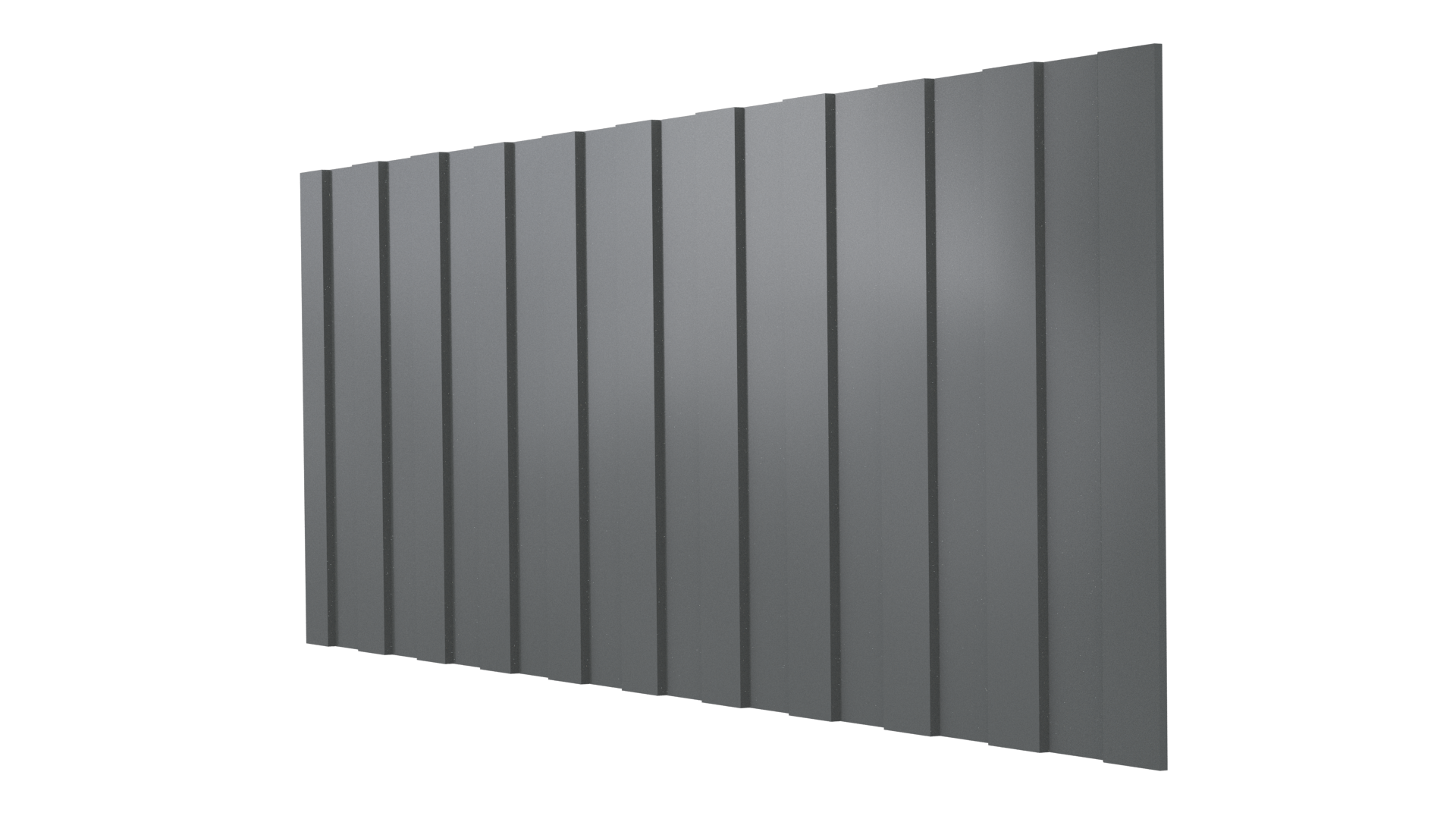 Профнастил С8 1200/1150x0,45 мм, 7005 мышино-серый глянцевый