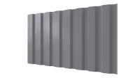 Профнастил С20A 1150/1100x0,4 мм эконом, 7040 серое окно глянцевый