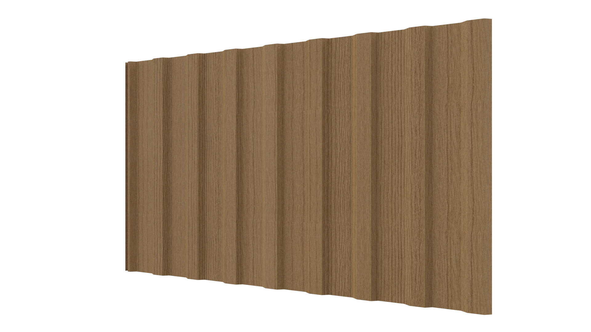 Профнастил С20R 1150/1100x0,45 мм, Орех 3D