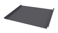 Фальцевая кровля 562/550x0,45 мм, 7024 графитовый серый матовый