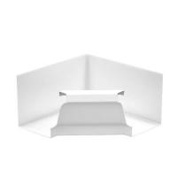 Угол желоба внутренний 90⁰, 9003 сигнальный белый