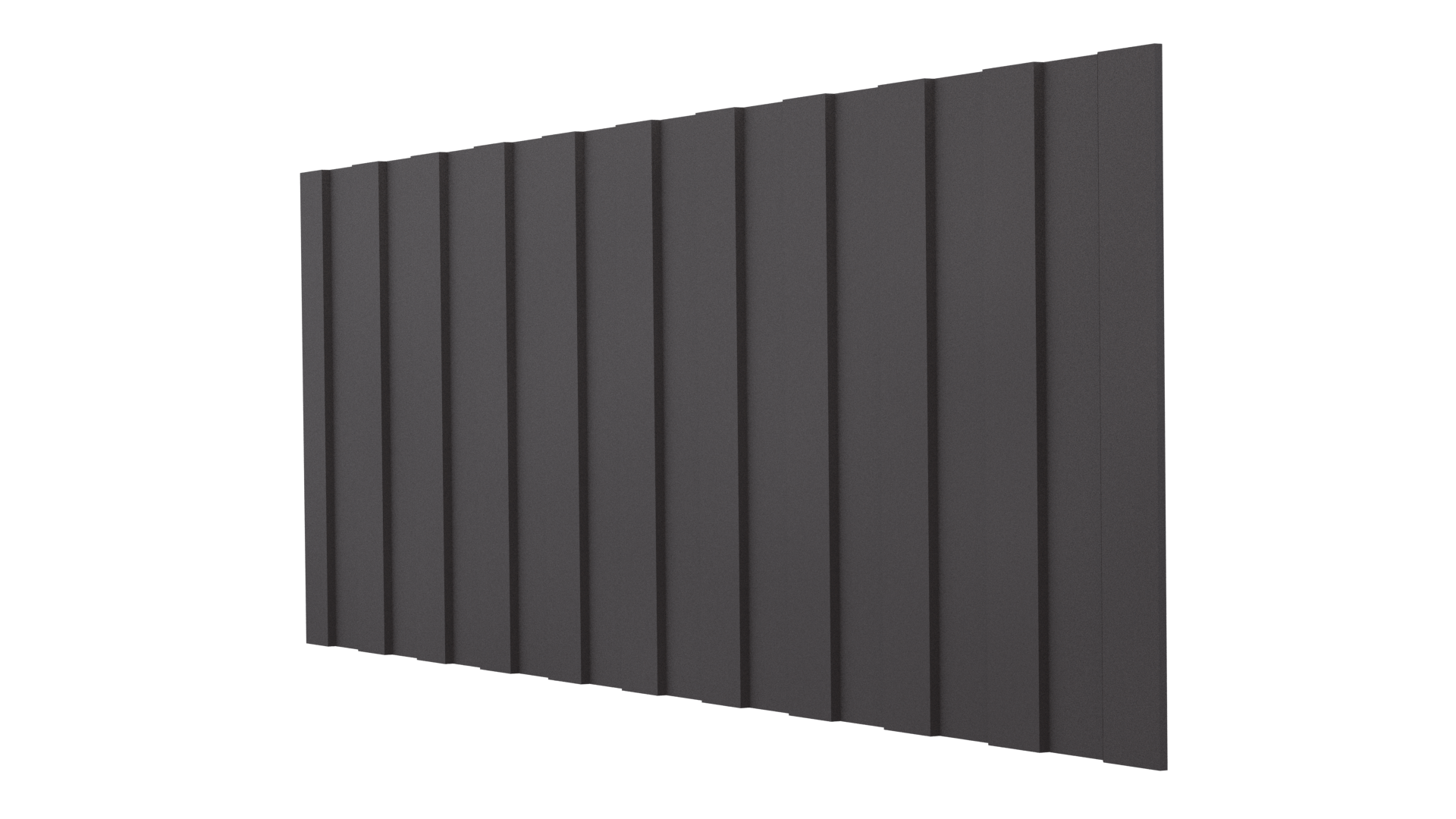 Профнастил С8 1200/1150x0,45 мм, 8019 серо-коричневый матовый