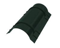 Конёк круглый R110x2000 мм, 6009 пихтовый зеленый матовый