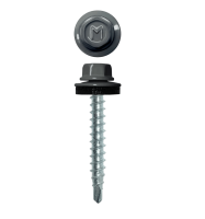 Саморез с прокладкой с полимерным покрытием DAXMER, 4,8x35 мм