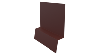 Планка стартовая фальц 135x30x55 мм, 3009 оксид красный матовый