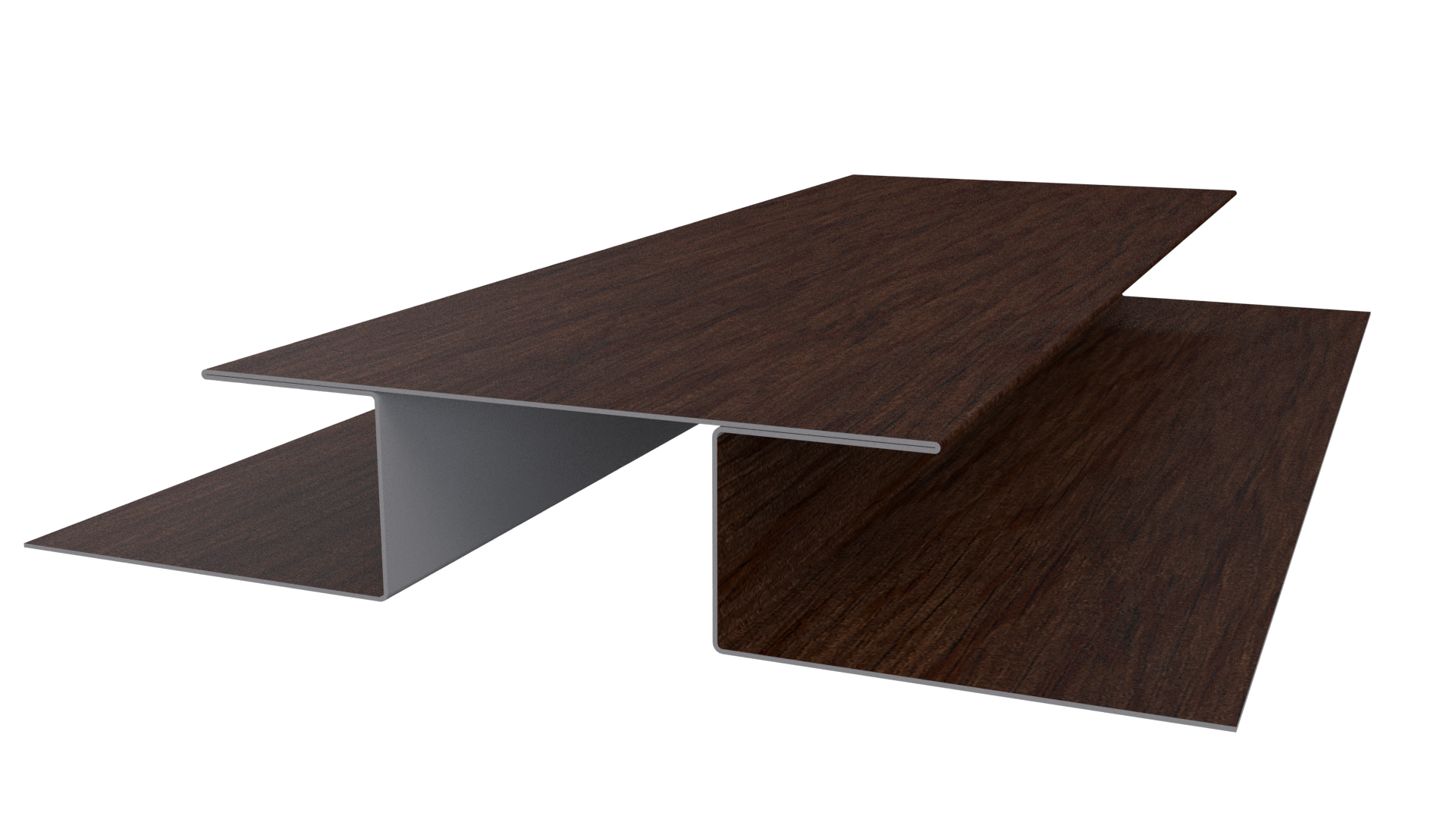 Планка стыковочная сложная Блок-хаус 110x2000 мм, Античный дуб 3D