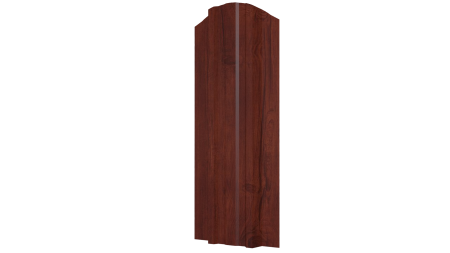 Штакетник Евротрапеция 117x0,45 мм, Antique wood