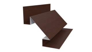 Планка угла внутреннего сложная 75x2000 мм, Antique wood