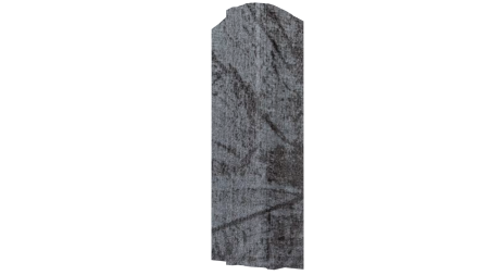 Штакетник Евротрапеция 117x0,45 мм, Морион 3D