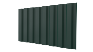 Профнастил С20A 1150/1100x0,5 мм, 6005 зеленый мох матовый