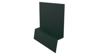 Планка стартовая фальц 135x30x55 мм, 6005 зеленый мох матовый