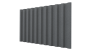 Профнастил С21 1051/1000x0,65 мм, цинк