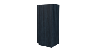 Планка угла наружного сложная 75x75x2000 мм, Морион 3D