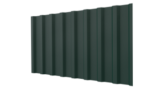 Профнастил С20B 1150/1100x0,45 мм, 6005 зеленый мох матовый