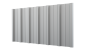 Профнастил НС16 1150/1100x0,6 мм, цинк