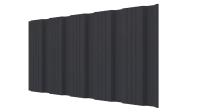 Профнастил К20 1185/1120x0,5 мм, 7024 графитовый серый стальной бархат
