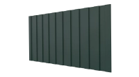 Профнастил С8 1200/1150x0,5 мм, 6005 зеленый мох матовый