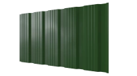Профнастил К20 1185/1120x0,5 мм, 6002 лиственно-зеленый глянцевый