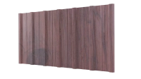Профнастил НС16 1150/1100x0,45 мм, Античный дуб 3D