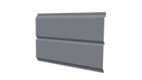 Л-брус 264/240x0,4 мм, 7040 серое окно глянцевый